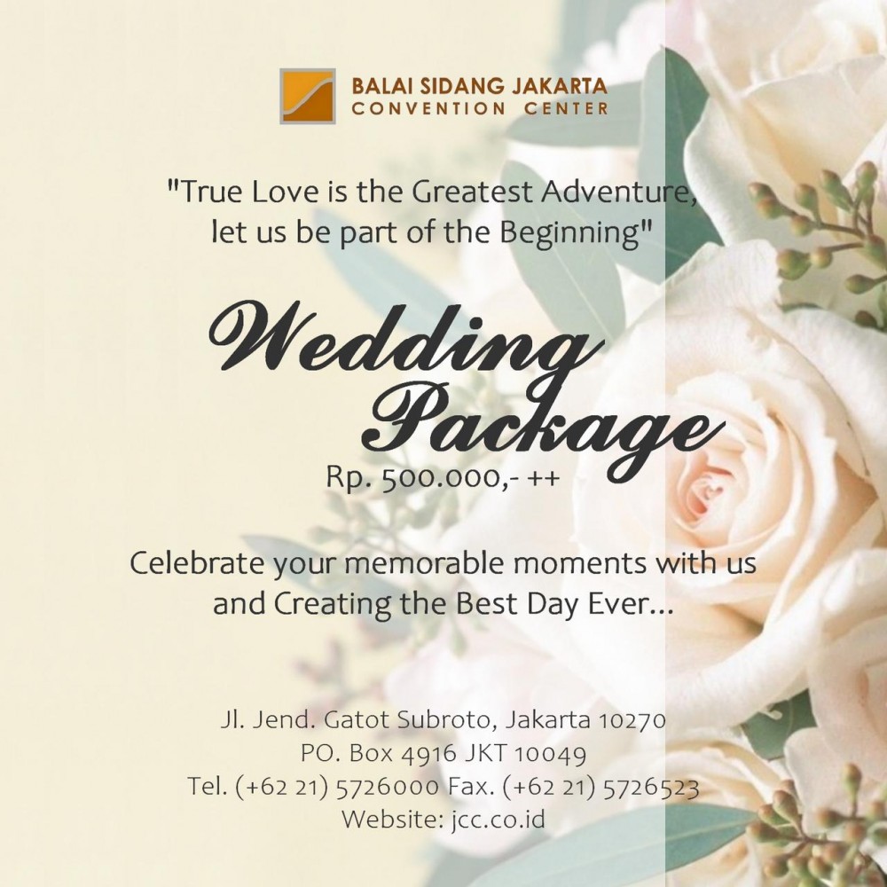 NEW NORMAL WEDDING PACKAGE
