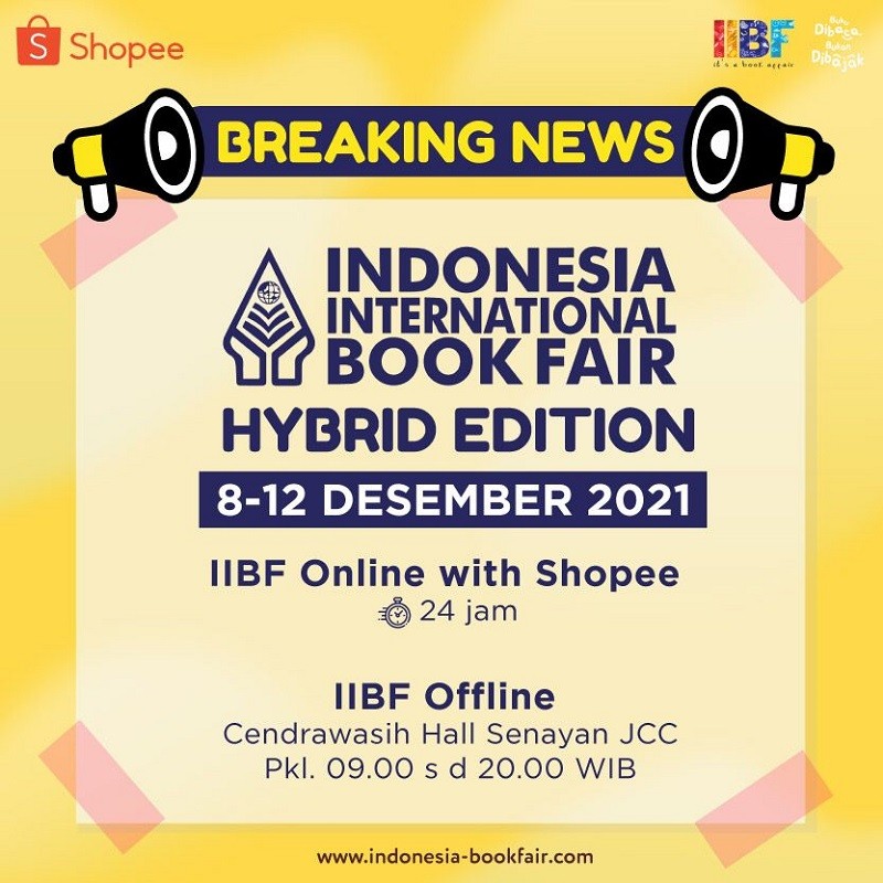 Indonesia International Book Fair 2021 Hybrid Edition