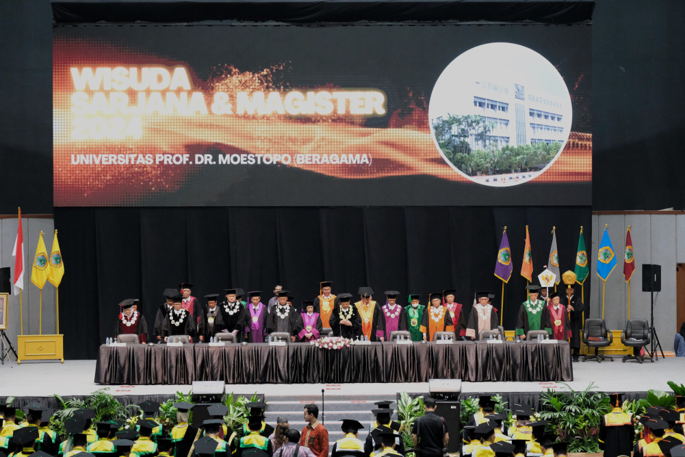 The Graduation and 63rd anniversary celebration of Universitas Prof. Dr. Moestopo Beragama 2024 