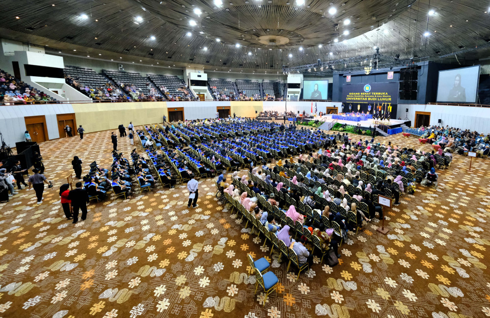 The Graduation of Universitas Budi Luhur 2024