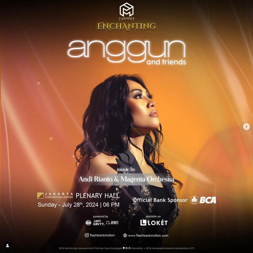 Enchanting Anggun & Friend Concert